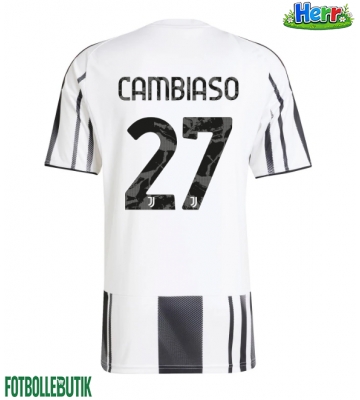 Juventus Andrea Cambiaso #27 Hemmatröja 2025-26 Kortärmad